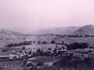   Photograph Description: Dibblee home "Fernhill." San Anselmo and Red Hill in background